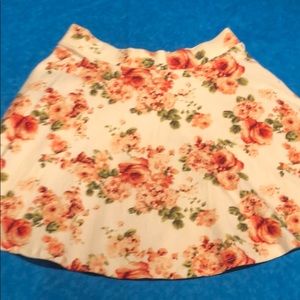 Floral  skirt